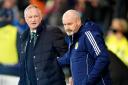Steve Clarke (right) is confident Scotland will be ready for Euro 2024 (Jane Barlow/PA)