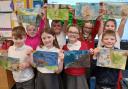 Annick pupils create beautiful Scots poetry-inspired watercolour sketches