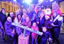 A previous festive lights switch on in Irvine