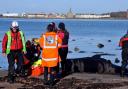 The rescue team carried out a beach exercise in Saltcoats back in 2018