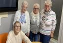 Pictured (from left) are Jane, Mary, Ina and Jenny from the Recycled Juveniles group in Kilwinning.