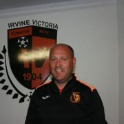 Irvine Victoria boss Brian McLuckie.