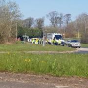One crash at Irvine’s Stanecastle Roundabout