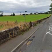 Murray’s vehicle was found parked in front of a farm gate on Portencross Road