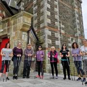 The Triniy Active Travel Hub team will lead a series of 'Nordic walking' sessions this week