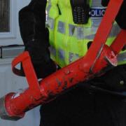 Police Scotland raid properties in Irvine last week