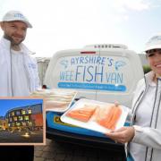 Bernadette MacKenzie and Ayrshire's Wee Fish Van were congratulated in Holyrood for their recent award win.