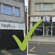 Plans have been approved to convert the former Happit store in High Street into a restaurant and gym