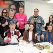 The Kilwinning Campus students go back to the 80s