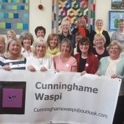 Patricia Gibson MP with the WASPI women