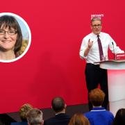 Patricia Gibson, inset, claims Labour has 