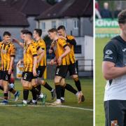 Beith's defeat to St Cadoc's on Wednesday gave a big boost to Auchinleck Talbot's title hopes.