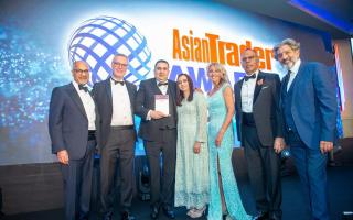 The Bourtreehill Supermarket team were big winners at the Asian Traders Awards.