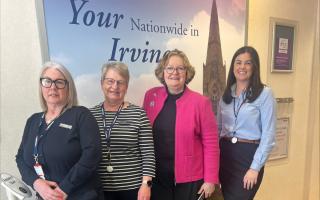 Dr Philippa Whitford MP visited the branch as they marked the occasion.