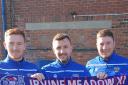 New Irvine Meadow XI FC management team.