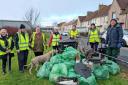 Litter-picking legends clear up 20 sacks of rubbish from riverway