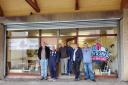 Newtown Men’s Shed praised as national group visit Bourtreehill base