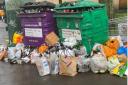 Bins could be left overflowing due to industrial action