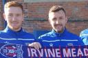 Colin Spence (left) and Jame Latta (right) departed Irvine Meadow yesterday, Sunday September 4.