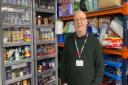 Foodbank worker Craig Crosthwaite thanked the public for their donations throughout the years