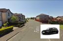 A black Audi RS4 was allegedly stolen from the property on Fairways in Stewarton.