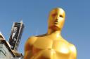 Large Oscar statue outside