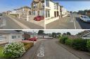 The incidents took place in Montgomerie Crescent (top left) and Manse Street (top right) in Saltcoats and Glenbervie Drive (bottom) in Kilwinning.