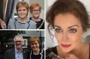 Nicola Sturgeon's parents Robin (bottom left) and Joan (top left) have been targeted by trolls in their own home according to her sister Gillian (right).