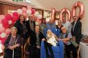 Margaret WIlson celebrates her 100th birthday surrounded by family and friends at Cumbrae Lodge in Irvine. Credit: Charlie Gilmour Photography