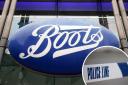 Boots Pharmacy in Bourtreehill was closed on Thursday afternoon due to a police incident