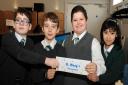St Mary's Primary won this year's North Ayrshire Euroquiz