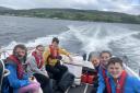 Lawthorn and Loudoun Montgomery pupils off for a sail