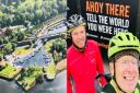 Rev Neil Urquhart and David Blackhurst on their epic cycle at the Clyde and Forth Canal