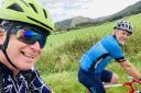 Neil Neil Urquhart cycles with Scott