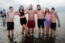 Irvine's polar plunge organised by Coastwatch was a huge hit on New Year's Day 2023
