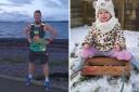 Martin McBreen is running 1,000 miles in 2024 in aid of a charity that has supported his own daughter through her cancer battle.