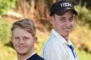 Irvine Cricket duo Koot Pienaar (left) and Bevan Carsle.