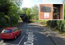 He collided with a set of traffic lights during the incident.