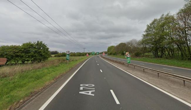 A78 road closures between Pennyburn roundabout and Eglington interchange
