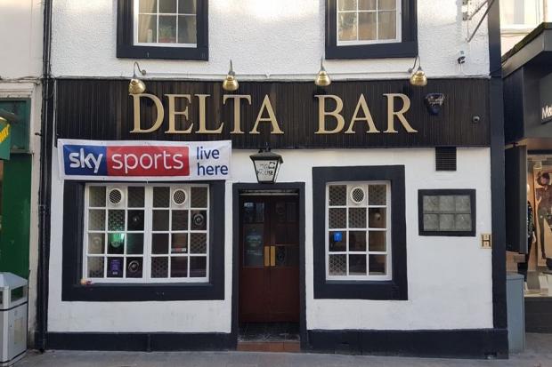 Man back safe with family after collapsing outside Delta Bar