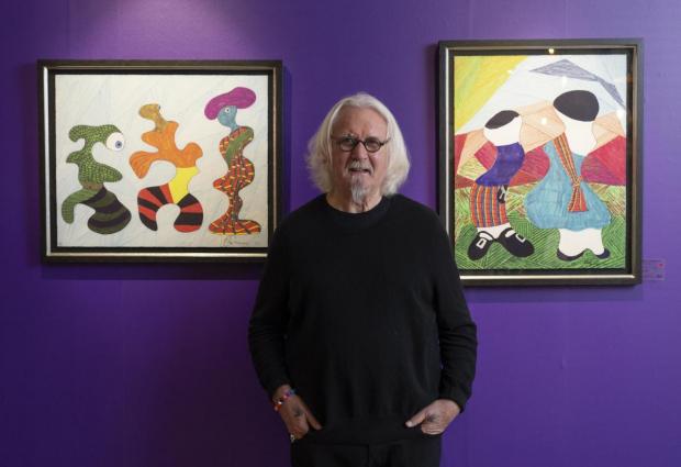 Irvine Times: Billy Connolly has been building an art collection 