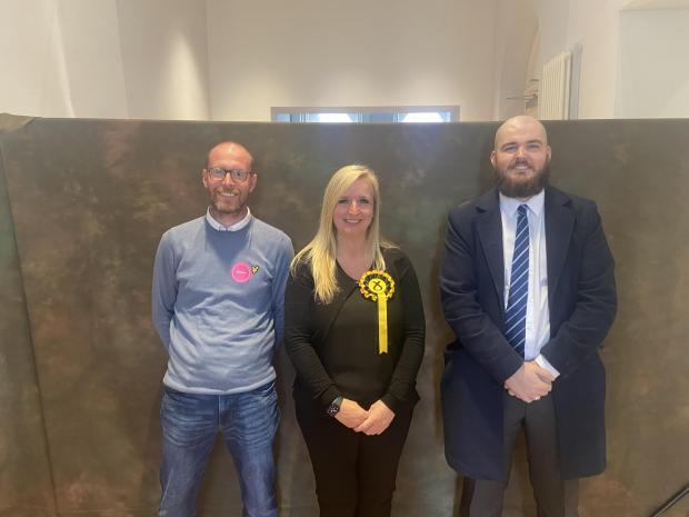 Irvine Times: The three victorious Irvine South councillors