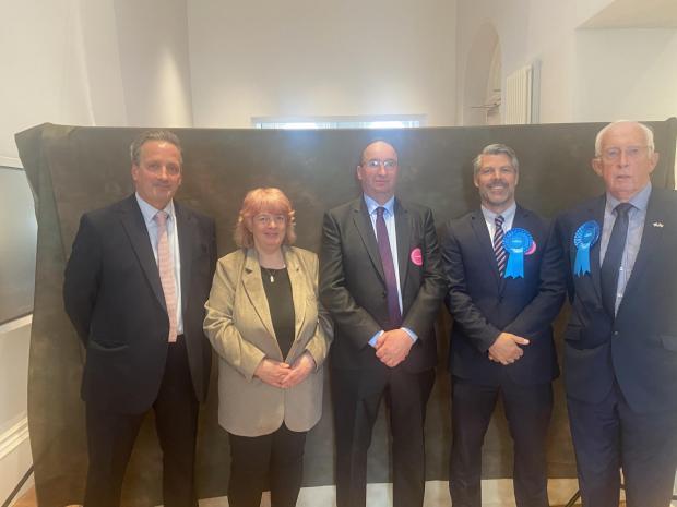 Irvine Times: The five councillors elected in the North Coast ward