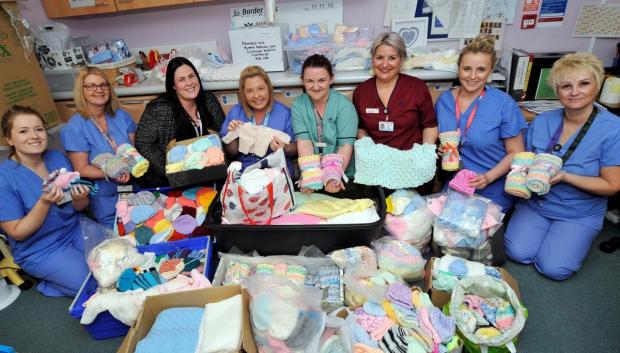Irvine Times: Ayrshire Maternity Unit overwhelmed by knitted gifts..