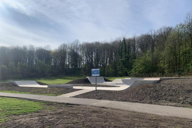 The Dalry skatepark development is now complete. Photo: North Ayrshire Council