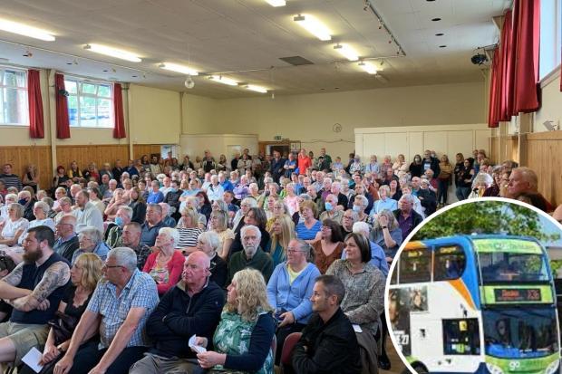 Campaigners, including those who attended the recent Beith and District Community Council meeting, hope to save the bus routes