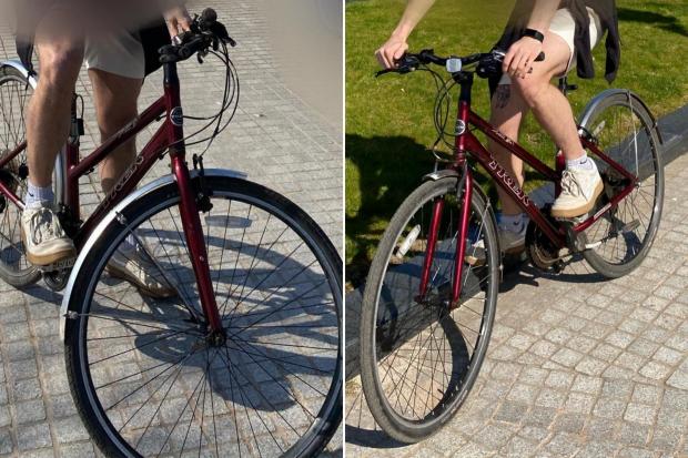 Man 'disappointed and annoyed' after his bike is stolen from Woodlands