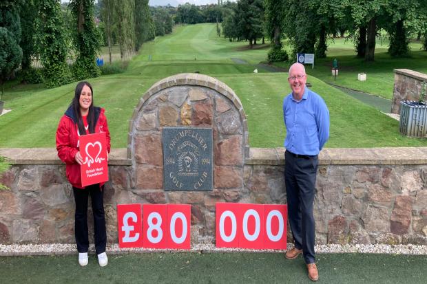 Family of Gordon Smith from Blantyre raises £80,000 for the British Heart Foundation