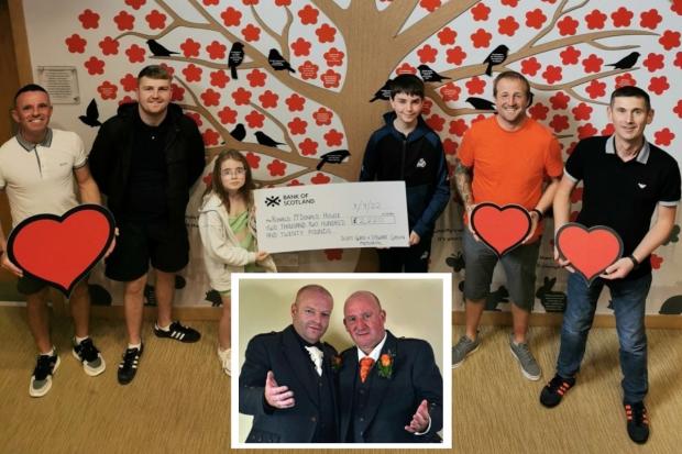 The fishing fundraiser was held in the memory of Scott Glass and Stewart Gibson, inset