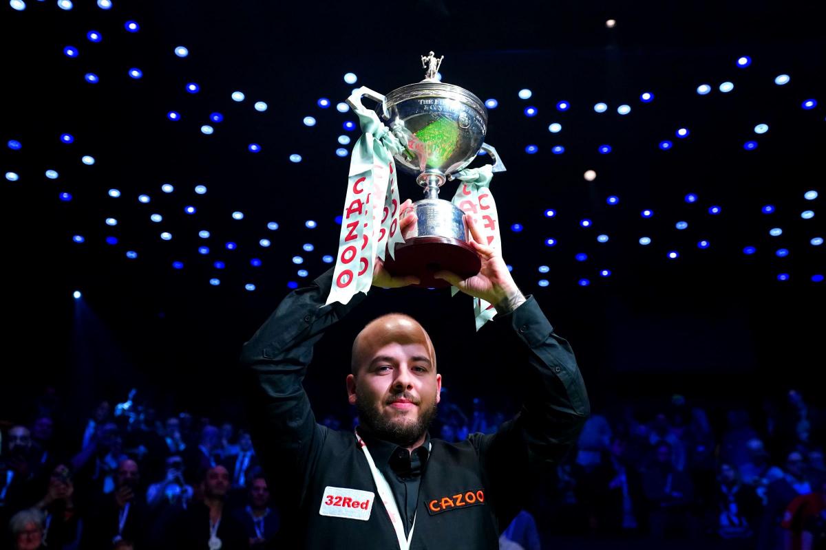 Luca Brecel wins World Snooker Championship title